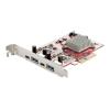 4Port USB PCIe Card 10Gbps USB 3.1 2C / 2A
