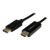StarTech.com DisplayPort auf HDMI Kabel - 5m - DP zu HDMI Adapter mit Kabel - Ultra HD 4K 30Hz - St / St - Adapterkabel - DisplayPort männlich zu HDMI männlich - 5 m - 4K Unterstützung