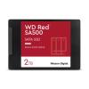 WD Red SA500 WDS200T2R0A-68CKB0 - SSD - 2 TB - intern - 2.5" (6.4 cm) - SATA 6Gb / s