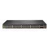 HPE Aruba 6200F 48G Class4 PoE 4SFP+ 370W Switch - Switch - max. Stapelentfernung 10 km - L3 - managed - 48 x 10 / 100 / 1000 (PoE+) + 4 x 1 Gigabit / 10 Gigabit SFP+ (Uplink) - Front und Seite zu Hinterseite - an Rack montierbar - PoE+ (370 W) - BTO