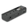Delock - Speicher-Controller - 2.5", 3.5", M.2 (6.4 cm, 8.9 cm) - M.2 Card (PCIe NVMe & SATA) / SATA SSD - USB-C 3.2 (Gen 2x1) - Schwarz