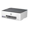 HP Smart Tank 5105 All-in-One - Multifunktionsdrucker - Farbe - Tintenstrahl - nachfüllbar - Legal (216 x 356 mm) (Original) - A4 / Legal (Medien) - bis zu 10 Seiten / Min. (Kopieren) - bis zu 12 Seiten / Min. (Drucken) - 100 Blatt - USB 2.0, Wi-Fi(n), Bl