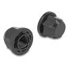 Delock M12 Gewinde-Schutzkappe schwarz 2 Stück