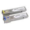 LANCOM SFP-BiDi1550-SC1 - SFP (Mini-GBIC)-Transceiver-Modul - 1GbE - 1000Base-BX20 - SC / UPC Einzelmodus - bis zu 20 km - 1310 nm / 1550 nm (Packung mit 2) - für P / N: 61880, 61884