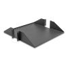 Delock 19 Zoll Fachboden zweiseitig bis 46 kg ab 500 mm Tiefe 2 HE dunkelgrau