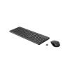 HP 330 - Tastatur-und-Maus-Set - kabellos - 2.4 GHz - Deutsch - Schwarz - für HP 21, 22, 24, 27, Laptop 15, 15s, 17, Pavilion 24, 27, TP01, Pavilion Laptop 14, 15