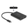 Delock - Dockingstation - USB-C / Thunderbolt 3 / Thunderbolt 4 - 2 x HDMI