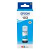 Epson 103 - 65 ml - Cyan - original - Nachfülltinte - für EcoTank L3150, L3151, L5190