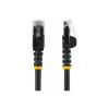 7.5m CAT6 Ethernet Cable Black Cat 6 PoE