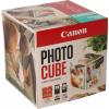Canon Photo Cube Creative Pack - 2er-Pack - Schwarz, Farbe (Cyan, Magenta, Gelb) - original - Tintenpatrone / Papierkit - für PIXMA TS5350, TS5350i, TS5351, TS5351i, TS5352, TS5353, TS7450, TS7450i, TS7451, TS7451i