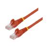 10m Red Snagless Cat5e Patch Cable