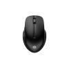 HP 430 - Maus - Multi-Gerät - ergonomisch - rechts- und linkshändig - 5 Tasten - kabellos - Bluetooth 5.0, 2.4 GHz - kabelloser Empfänger (USB) - Jet Black - für HP 21, 22, 24, 27, Laptop 14, 15, 17, Pavilion 24, 27, 32, TP01, Pavilion Laptop 15