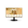 AOC Basic-line 24B3CF2 - LED-Monitor - 61 cm (24") (23.8" sichtbar) - 1920 x 1080 Full HD (1080p) @ 100 Hz - IPS - 250 cd / m² - 1300:1 - 1 ms - HDMI, USB-C - Lautsprecher - Schwarz