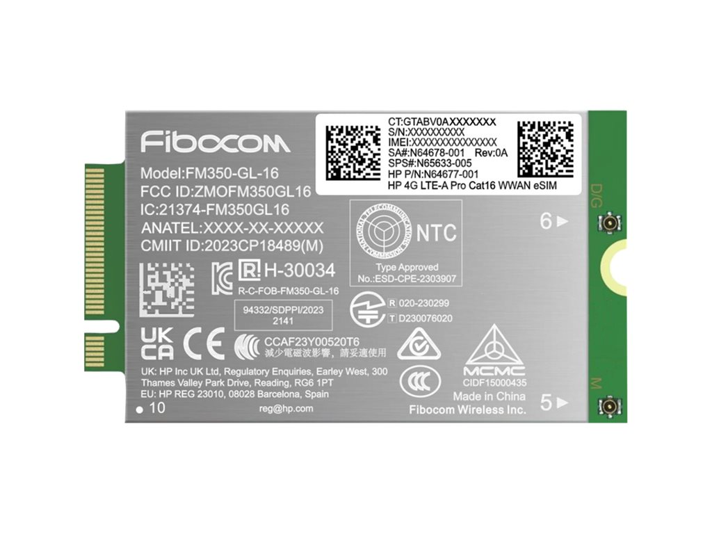 HP - Drahtloses Mobilfunkmodem - 4G LTE Advanced Pro