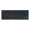 CHERRY XTRFY MX 8.2 - Tastatur - 80% - TKL - Hintergrundbeleuchtung - kabellos - Bluetooth 5.2, 2.4 GHz, USB-C - QWERTZ - Deutsch - Tastenschalter: CHERRY MX2A Red - Schwarz