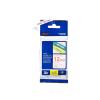 Brother TZe-232 - Standard-Klebstoff - Rot auf Weiß - Rolle (1,2 cm x 8 m) 1 Kassette(n) laminiertes Band - für Brother PT-P750, P950, P-Touch PT-D210, D400, D800, P900, P950, P-Touch Cube Plus PT-P710