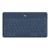 Logitech Keys-To-Go - Tastatur - kabellos - Bluetooth - QWERTY - Nordisch (Dänisch / Finnisch / Norwegisch / Schwedisch) - Classic Blue