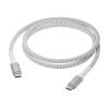 dbramante1928 re-charge - USB-Kabel - 24 pin USB-C (M) zu 24 pin USB-C (M) - 1.2 m - 100 W Pass-Through-Stromversorgung, geflochtenes Kabel, 100 % recycelter Kunststoff