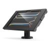 Compulocks iPad Pro M4 11" (2024), Apex Enclosure Tilting Stand 4" - Befestigungskit (Aufstellung, Gehäuse) - freiliegende Front- / Rückkamera und Sensoren - für Tablett - verriegelbar - Metallrahmen - Schwarz - Bildschirmgröße: 27.9 cm (11") - für App