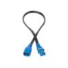 HP 16A IEC C19-C20 Jumper (Power) Kabel, zum Anschluss von Geräten (Server, etc.) an die PDU oder an die USV, 1.2 Meter (1er Pack)