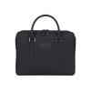 dbramante1928 Stelvio Slim Laptop Bag PURE - Notebook-Tasche - 35.6 cm (14") - Schwarz, silberne Beschläge