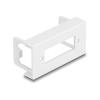 Delock - Easy 45 - Einrastmodul - 1 Modul - weiß, RAL 9003