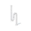 Neomounts Cable Spine Organizer for sit / stand desk frames, screw mounted, white