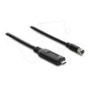 Navilock - USB-Kabel - USB-C (M) zu 6-poliges M8 (W) - USB 2.0 - 1.2 m - IP67, wasserdicht - Schwarz