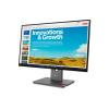 Lenovo ThinkVision P24QD-40 - LED-Monitor - 61 cm (24") (23.8" sichtbar) - 2560 x 1440 QHD @ 120 Hz - IPS - 300 cd / m² - 1500:1 - DisplayHDR 10 - 4 ms - HDMI, DisplayPort, USB-C - Finsternis schwarz