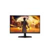 AOC Gaming C27G42FE - LED-Monitor - Gaming - gebogen - 68.58 cm (27") - 1920 x 1080 Full HD (1080p) @ 180 Hz - VA - 4000:1 - HDR10 - 0.5 ms - HDMI, DisplayPort - Schwarz, Rot