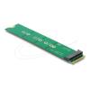 Delock - Schnittstellenadapter - M.2 Key M male to M.2 Key M slot - port saver and extension - M.2 22110 (M.2 22110) - M.2 Card - M.2 Card