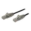 Cable - Black Slim CAT6 Patch Cord 1.5m