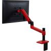 Ergotron LX - Befestigungskit (Monitorarm, 2-teilige Tischklemme, Stange, Verlängerung) - für LCD-Display - Rot - Bildschirmgröße: bis zu 86,4 cm (bis zu 34 Zoll) - Schreibtisch