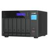 QNAP TVS-H674T - NAS-Server - 6 Schächte - SATA 6Gb / s - RAID 0, 1, 5, 6, 10, JBOD, 50 - RAM 32 GB - 2.5 Gigabit Ethernet - iSCSI Support