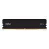 Crucial Pro - DDR5 - Modul - 24 GB - DIMM 288-PIN Low Profile - 5600 MHz / PC5-44800 - CL46 - 1.1 V - ungepuffert - on-die ECC - mattschwarz