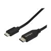 StarTech.com 2m USB-C Micro-B Kabel - USB 2.0 - USB-C auf Micro USB Ladekabel - USB 2.0 Typ C zu Micro B Kabel - Thunderbolt 3 kompatibel - USB-Kabel - USB-C (M) zu Micro-USB Typ B (M) - USB 2.0 - 2 m - Schwarz
