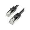 1m Cat6 SFTP Patch Cable - Black