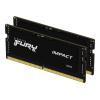 Kingston FURY Impact - DDR5 - Kit - 32 GB: 2 x 16 GB - SO DIMM 262-PIN - 6400 MT / s / PC5-51200 - CL38 - 1.35 V - on-die ECC