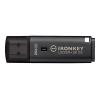 Kingston IronKey Locker+ 50 G2 - USB-Flash-Laufwerk - verschlüsselt - 256 GB - USB 3.2 Gen 1 - TAA-konform