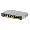 NETGEAR Easy Smart GS108EPP - Switch - hochleistungsfähig - L3 - Smart - 8 x 10 / 100 / 1000 (PoE+) - Desktop, wandmontierbar - PoE+ (123 W)