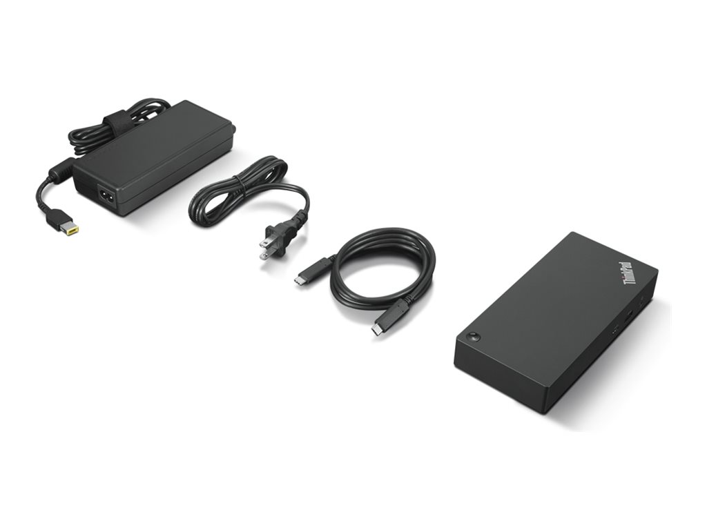 Lenovo ThinkPad Universal USB-C Dock - Dockingstation - USB-C - HDMI, 2 x DP - 1GbE - 90 watt - Campus - für ThinkPad T16 Gen 4 21QN