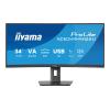 34" UW Curved VA-panel, 3440x1440@120Hz, 350cd / m², 0,4ms MPRT, Speakers, DisplayPort, 2xHDMI, USB HUB (2x 3.2 2xC), Adaptive Sync. 15cm Height Adj. Stand