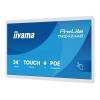 iiyama ProLite TW2424AS-W3P - Android-PC - Touchscreen-PC - 1 RK3576 - RAM 4 GB - SSD - eMMC 32 GB - Mali-G52 MC3 - 1GbE, Bluetooth 5.3, Wi-Fi 6 - WLAN: 802.11a / b/g / n/ac / ax, Bluetooth 5.3 - Android 14 - Monitor: LED 60.5 cm (23.8") 1920 x 1080 (Full