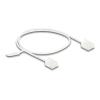 Delock RJ45 Netzwerkkabel Cat.6 UTP Ultra Slim 0,5 m weiß mit kurzen Steckern