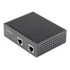 StarTech.com Industrial Gigabit Ethernet PoE Injector - 30W 802.3at PoE + Midspan 48V-56VDC Hutschiene Power over Ethernet Adapter - -40&deg,C bis 75&deg,C - Kameras / Sensoren / WLAN Zugang (POEINJ30W) - Power Injector - 30 Watt - Ausgangsanschlüsse: 2