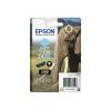 Epson 24XL - 9.8 ml - XL - Cyan - original - Tintenpatrone - für Expression Photo XP-55, 750, 760, 850, 860, 950, 960, 970, Expression Premium XP-750, 850