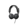Logitech Zone Wired 2 for Business - Headset - On-Ear - kabelgebunden - aktive Rauschunterdrückung - Graphite - UC-zertifiziert