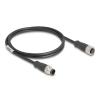Delock DisplayPort Kabel 16K 60 Hz 2 m grün Metall