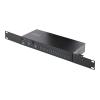 StarTech.com 16-Port Industrial USB 3.0 Hub 5Gbps, Metal, DIN / Surface / Rack Mountable, ESD Protection, Terminal Block Power, up to 120W Shared USB Charging, Dual-Host Hub / Switch (5G16AINDS-USB-A-HUB) - Hub - industriell - 16 x USB 3.2 Gen 1 - Desktop