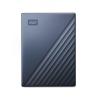 WD My Passport for Mac WDBEJA0060BBL - Festplatte - verschlüsselt - 6 TB - extern (tragbar) - USB 3.2 Gen 1 (USB-C Steckverbinder) - 256-Bit-AES - Blau